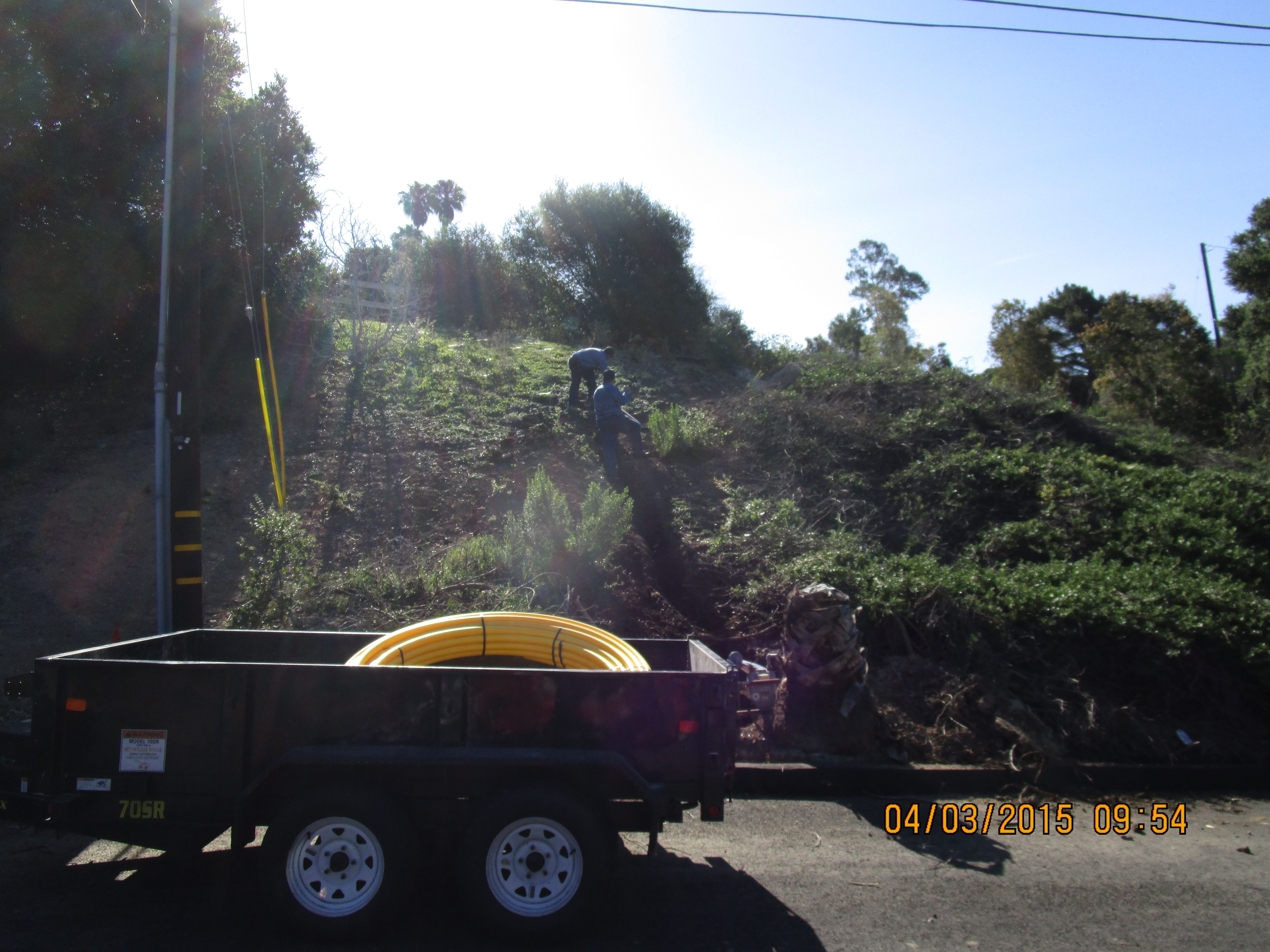 utility service truck